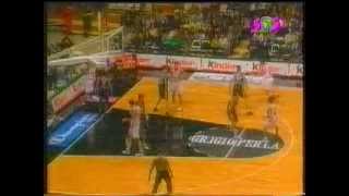 Kinder - Partizan (29.11.2000) oprostajna utakmica Predraga Sase Danilovica