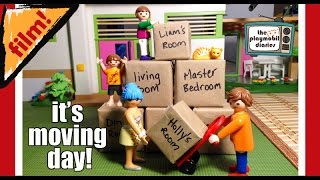 🍄It's moving day! But Liam and Holly have HUGE FIGHT over their bedrooms! 😡 The Playmobil Diaries