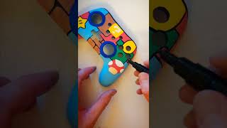 Custom Nintendo Switch Controller with Posca Pens