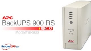 APC RBC32 Battery Replacement for APC BR900 Backups 900 RS