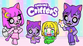 I Was Adopted by Catnap and KittyNap in Avatar World | Toca Boca | Smiling Critters