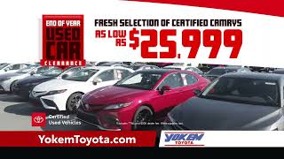 Yokem Toyota | Certified Camry Sale