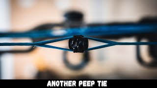 Another Way To Tie A Peep | Bergy Bowsmith | Hamskea Tie Variant