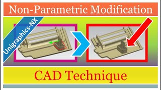 Dump Part Modification in NX || Best CAD Methodology