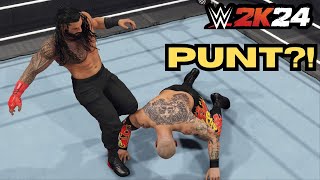 WWE 2K24 - How To Change a Superstars Finisher