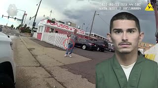 Police Bodycam Shows Denver Man who shot at car, reached for gun during confrontation with police