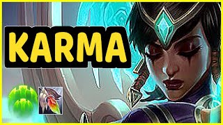 KARMA VS ZYRA SUPPORT GAMEPLAY