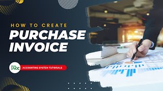 How to Create Purchase Invoice