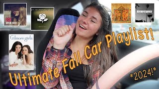 The ULTIMATE Car FALL PLAYLIST!🍂 *drive with me to college*