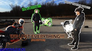 HIS BACKPACK WAS UNZIPPED?!?!? | Motovlog #1