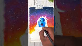 Lord Shiva Painting Tutorial | Bholenath Painting #shorts #youtubeshorts