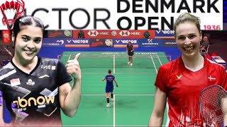 Gregoria Mariska Tunjung (INA) VS Line Højmark KJAERSFELDT (DEN) | R32 Badminton Denmark Open 2024