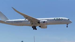 ITA Airways “Born To Be Sustainable” Airbus A350-941 landing at Los Angeles International Airport