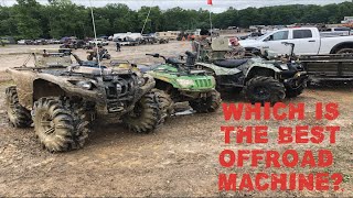 WHAT IS THE BEST ATV MUD TIRE? Outlaws, Outlaw 2’s, Terminators, and Silverbacks compete offroad