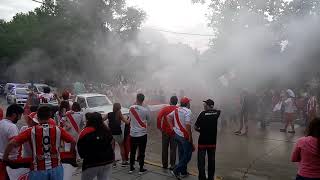 Festejo por que ganó el más grande river plate