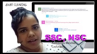 Reading Subscribers Comments about SSC, HSC Admissions ! (Clearing Doubts) WATCH FULL VIDEO