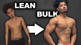 How I stayed Lean on my Bulk