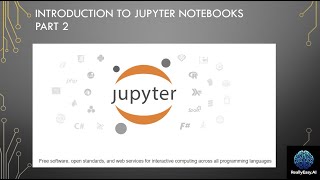 Setting Up for Data Science: Introduction to Jupyter Notebooks, Part 2