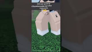 POV;moi avec mes nouvelles chaussures 👟 #foryou #roblox #music #animation #drole #edit #humor