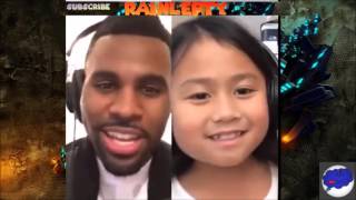 Adorable LIttle Girl jamming with Jason Derulo...