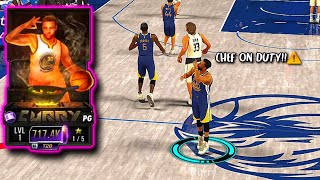 It's CHEF CURRY TIME NBA 2K MOBILE