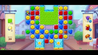 TOWNSHIP   Colorful Puzzle  Match -3  game level # 2143