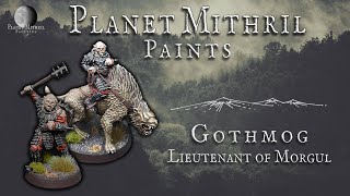 Gothmog , Lieutenant of Morgul - Lord of the Rings MESBG Painting Tutorial.