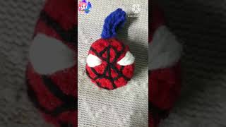 Spiderman Crochet keychain... 😊❤️