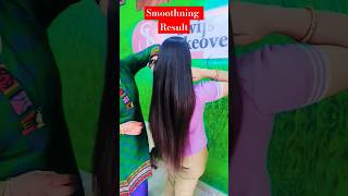 Smoothning results #shorts #short #hair #trending #viral #bride #smooth