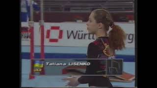 Tatjana Lysenko (UKR) - DTB 1992 - Uneven Bars Final