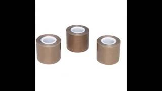 Suhu Teflon Tape Pita PTFE kaca yang tinggi