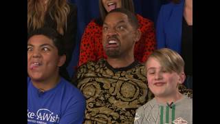 Will Smith surprises wish families and fundraisers | Disney #MomentsThatMatter | Make-A-Wish UK