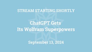 ChatGPT Gets Its Wolfram Superpowers