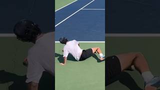 Takes a real man to upload himself getting ankles’d #tennis #shorts 🩳