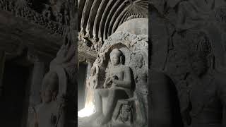 #buddha#temple#meditation#statue#ellora#caves#aurangabad#recommended#india#trip#travel#shorts#индия