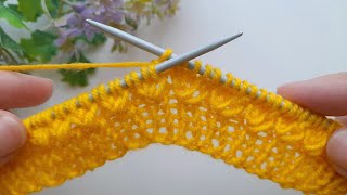 🔥Sehr einzigartige Strickstiche! Einfaches und schönes Strickmuster