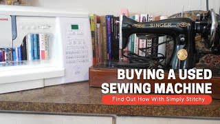 How to Buy a Used Sewing Machine #Howto #buyasewingmachine