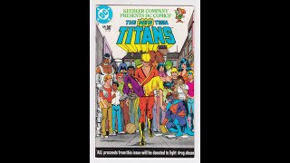 NEW TEEN TITANS VS. DRUGS: Comics that will NEVER be reprinted.