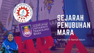 SEJARAH PENUBUHAN MARA | Prof Datuk Dr Ramlah Adam