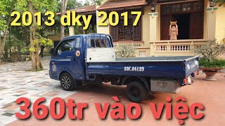 2013 đăng ký tháng 8 2017 đi 8 vạn. xe zin. 360tr vào việc - 0976896005