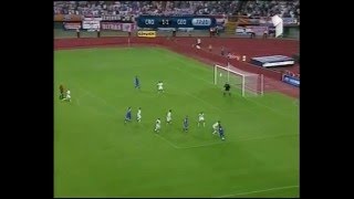 Football - UEFA European Championship qualification - 2012 - Croatia-Georgia - Nikola Kalinić's goal