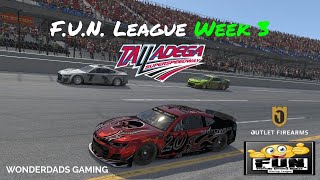 WonderDads Gaming: iRacing 2022 F.U.N. League Week 3 at Talladega