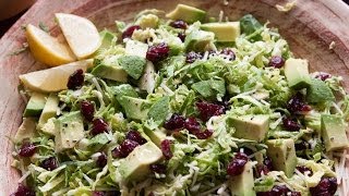 Shredded Brussels Sprout Salad