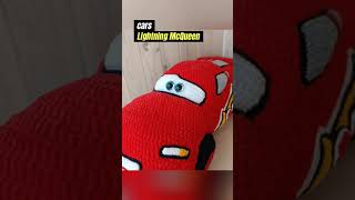 Пошаговый МК по Плюшевой игрушке-подушке "Молния МакКуин" (Lightning McQueen) #crochet #knitting