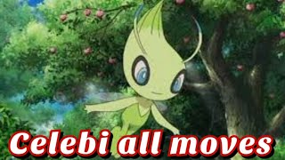 celebi all attacks & moves (Pokemon)@TSCRChannel