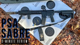 PSA SABRE - 3 Minute Review