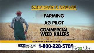 CORY WATSON LAW TV SPOT PARKINSON'S DISEASE ISPOT.TV