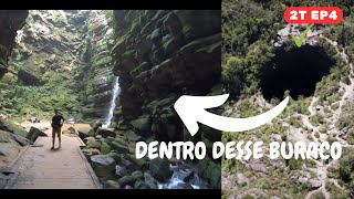 BURACO DO PADRE, cachoeira mais INCRÍVEL que conheci, PARECE CENÁRIO DE FILME!