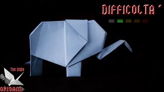 [ORIGAMI ITA] Elefante || Animali/Principianti/Bambini