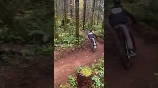 Mountain biking some new trails